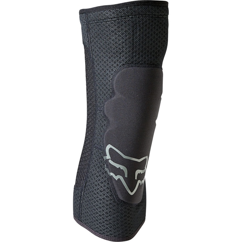 Fox Enduro Knee Sleeve Pads - S - Black - Grey
