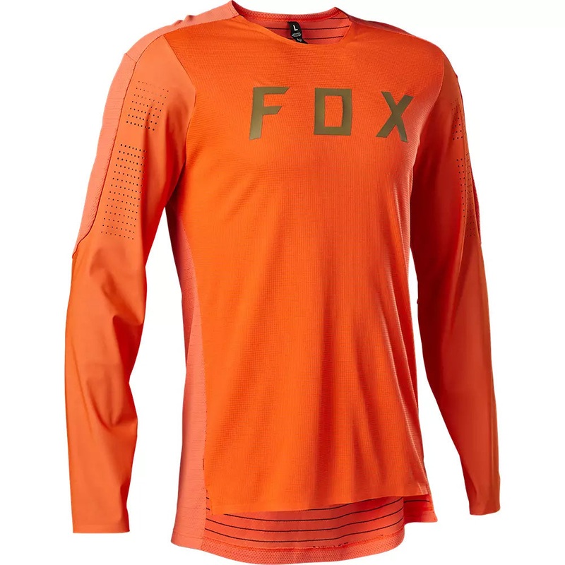 Fox Flexair Pro Long Sleeve Jersey - M - Fluorescent Orange
