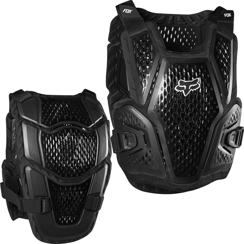 Fox Raceframe Roost Youth Chest Protector - Youth - One Size Fits Most - Black
