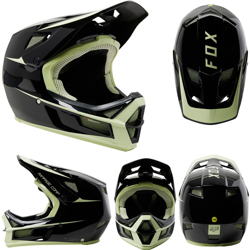 Fox Rampage Comp Helmet - M - Stohn Black