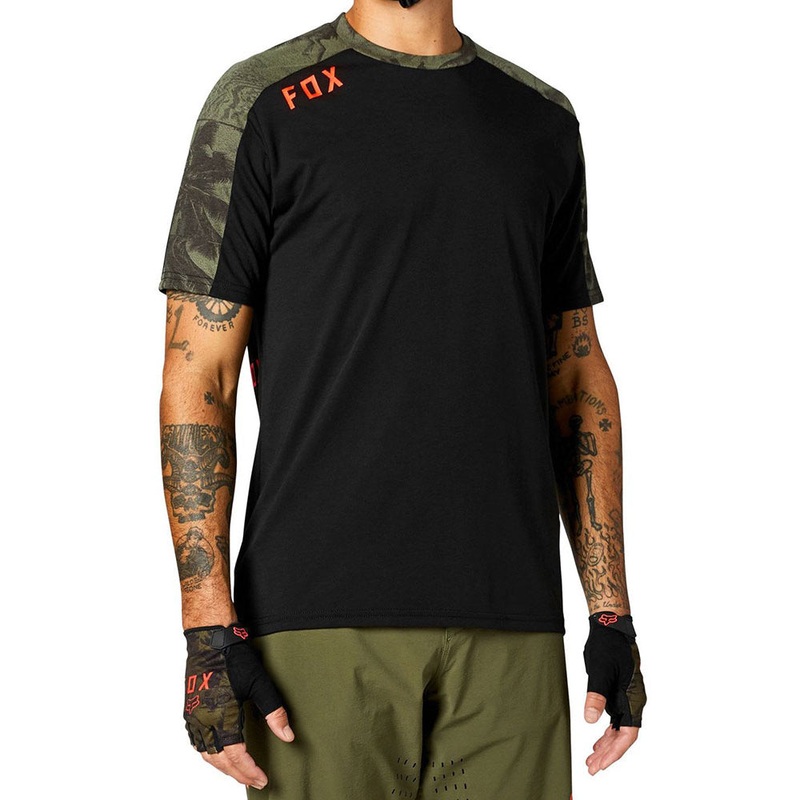 Fox Ranger Short Sleeve Jersey - XL - Block Chili
