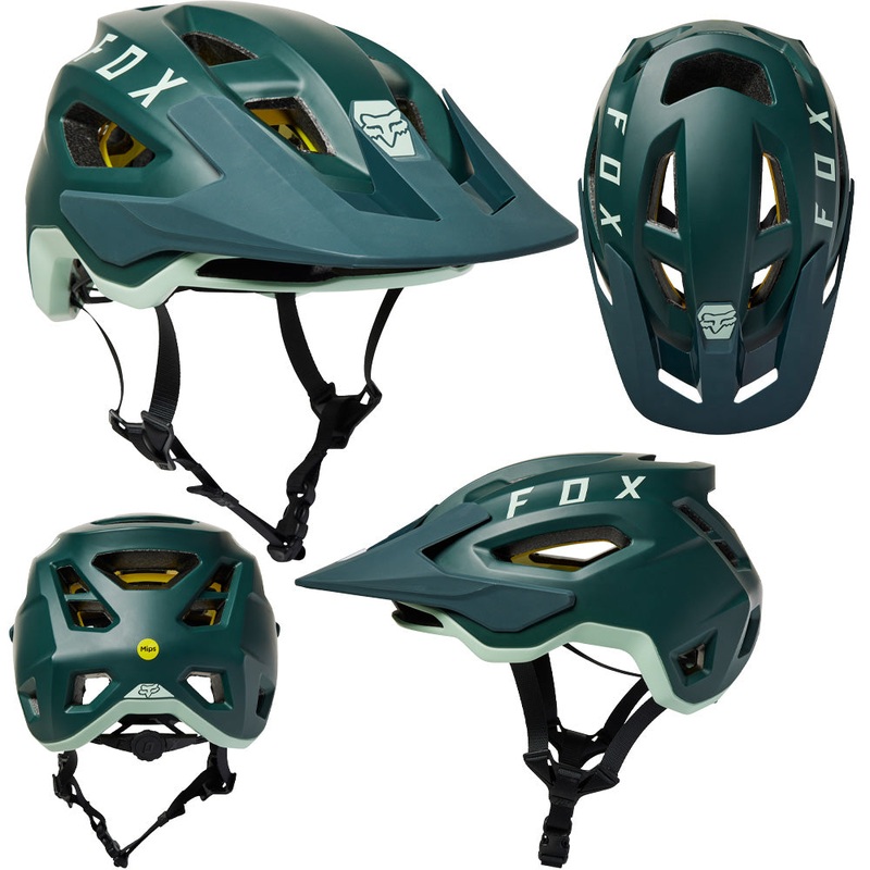 Fox Speedframe MIPS Helmet - M - Emerald