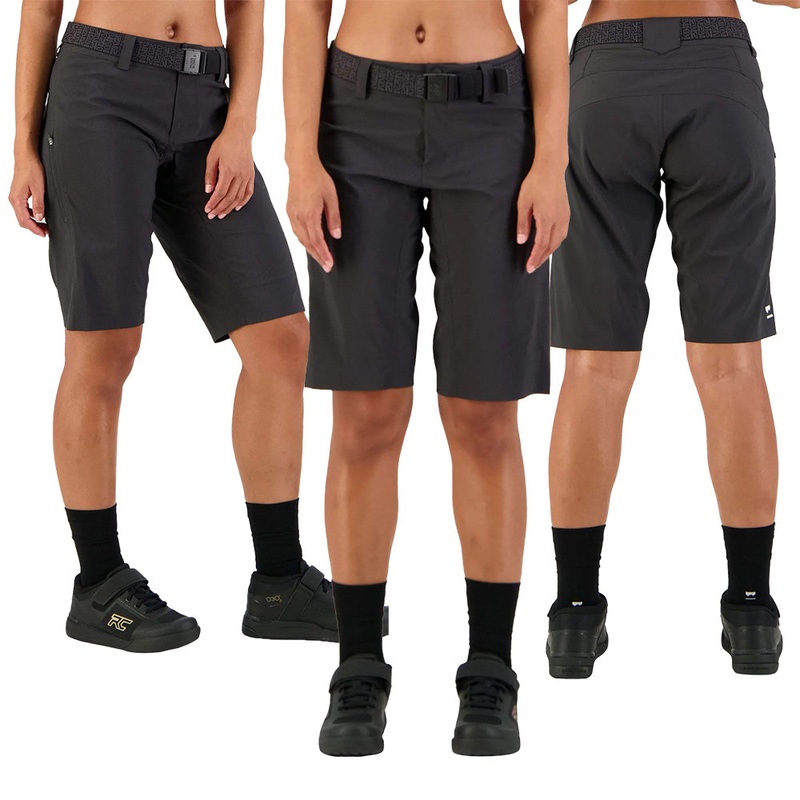 Mons Royale Virage Women's Shorts - Women's L - Black