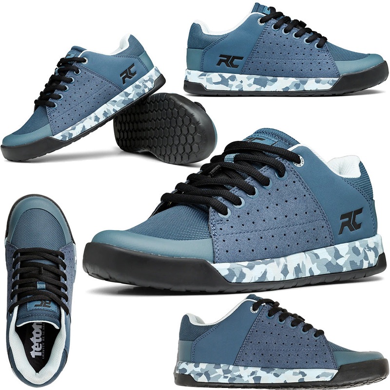 Ride Concepts Livewire Women's Limited Edition Flat Shoes - Women's US 7.5 - Blue Steel