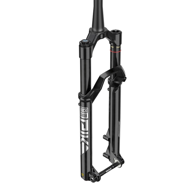 Rockshox Zeb Ultimate Charger 3 RC2 Debonair+ A2 Fork - Gloss Black - 15x110mm Boost - Maxle Stealth - 44mm - 160mm - 2023 - Tapered 1 1-8-1.5 Inch - 29 Inch