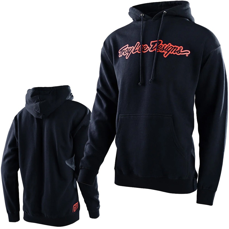 TLD Signature Pullover Hoodie - M - Navy