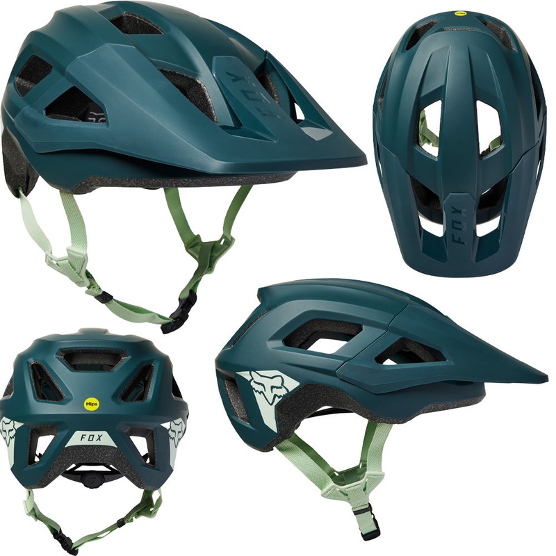 Fox Mainframe MIPS Helmet - M - Trvrs Emerald