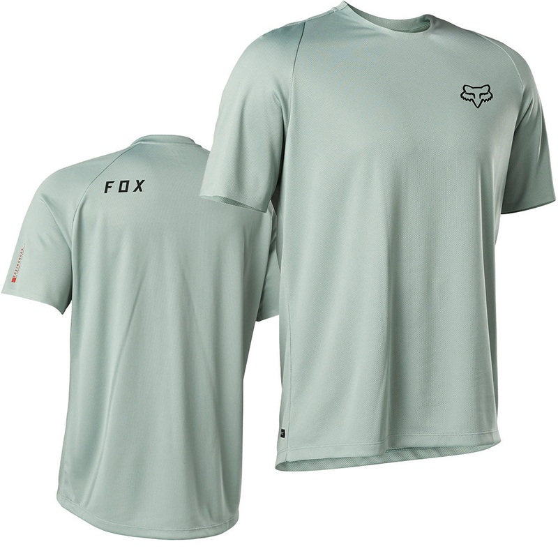 Fox Ranger Power Dry Short Sleeve Jersey - S - Eucalyptus