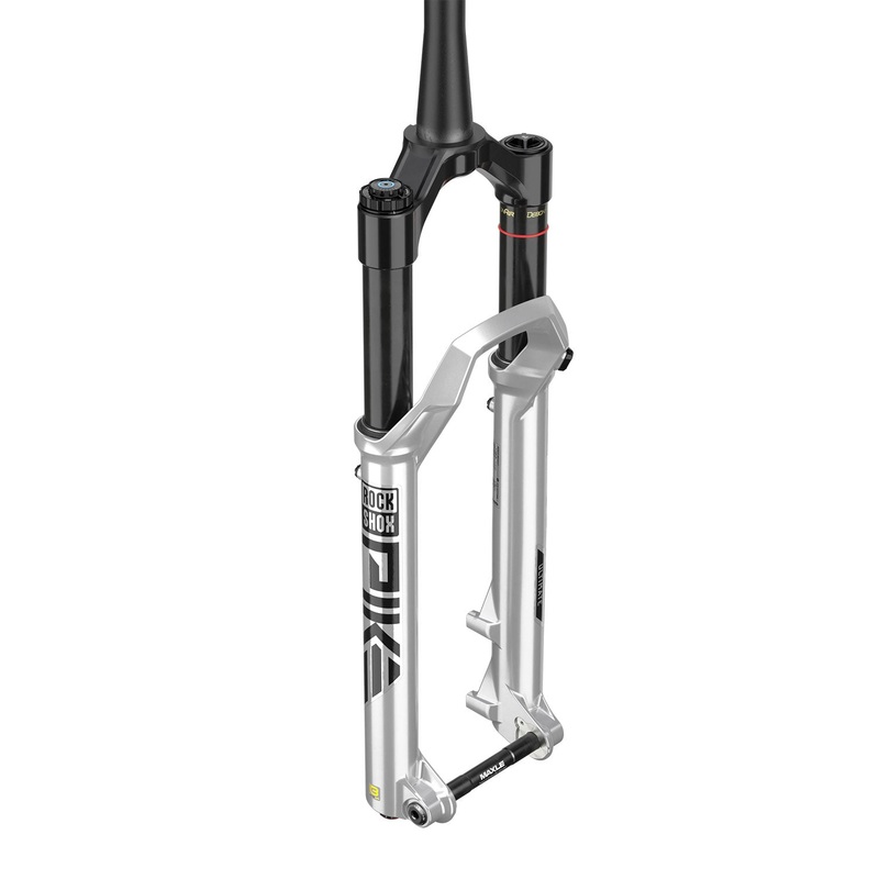 Rockshox Pike Ultimate Charger 3 RC2 Debonair+ C1 Fork - Gloss Black - 15x110mm Boost - Maxle Stealth - 44mm - 120mm - 2023 - Tapered 1 1-8-1.5 Inch - 29 Inch