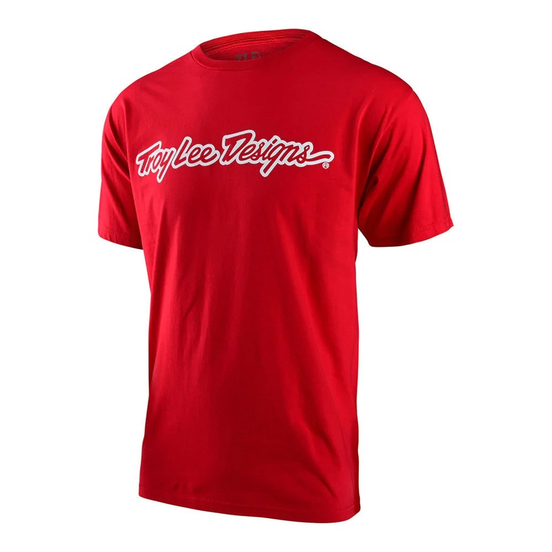 TLD Signature Tee - M - Red