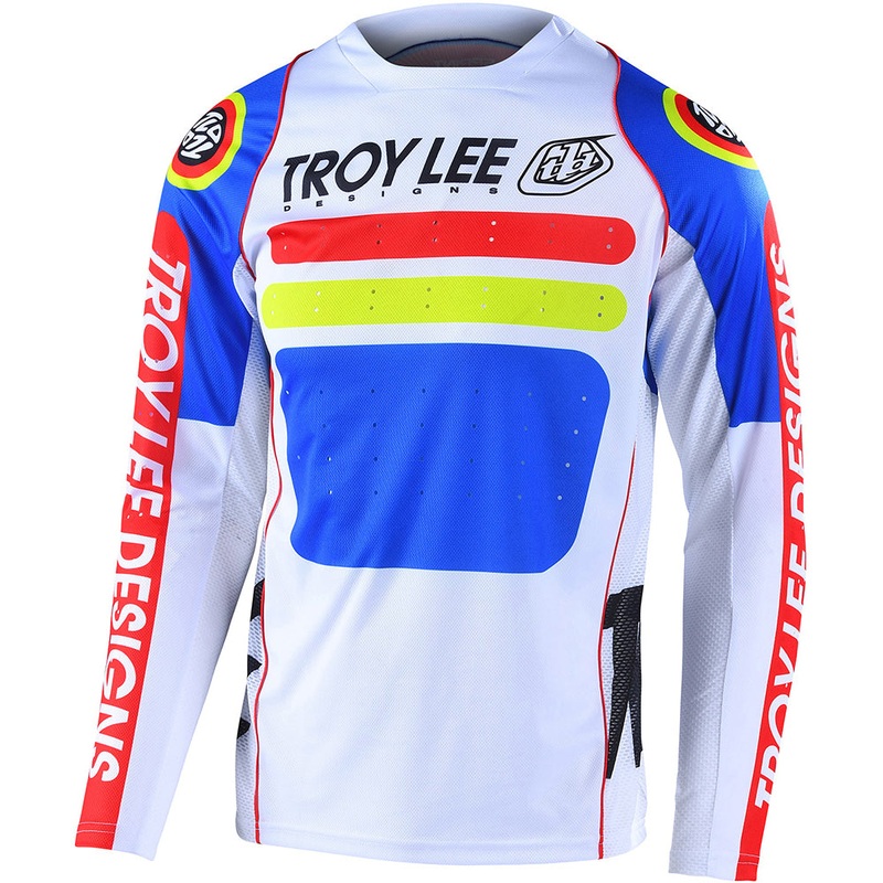 TLD Skyline Short Sleeve Jersey - L - Heather Slate