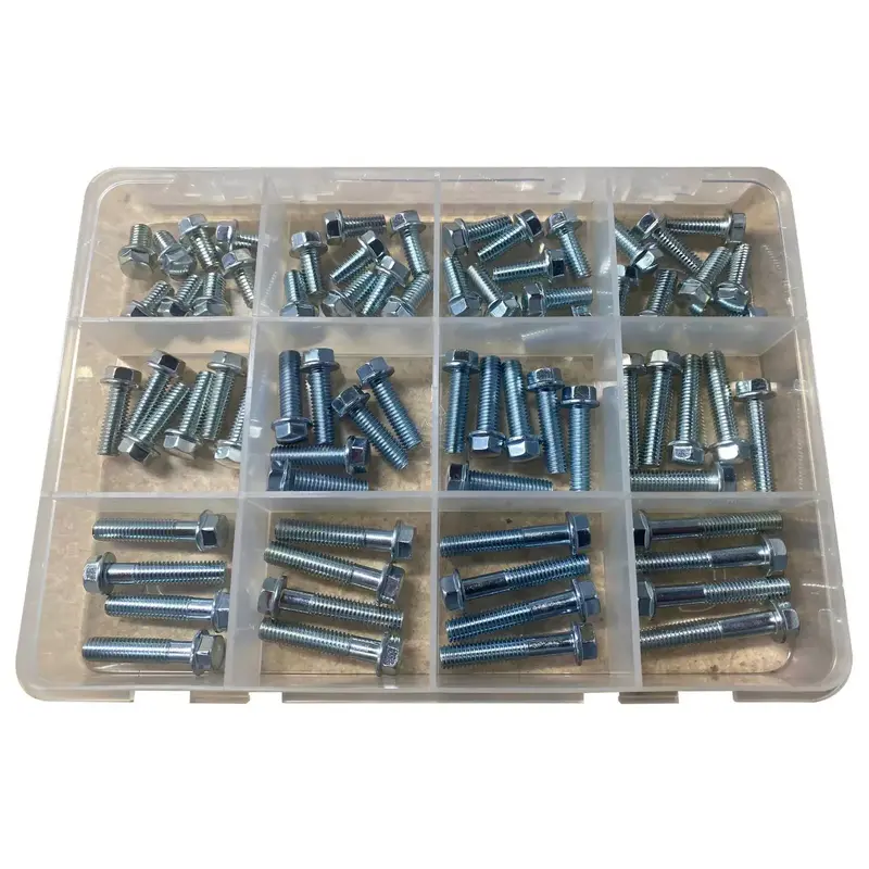 72pc M6 Flange Bolt Kit Necessities for Kawasaki Motorcyles & ATVs