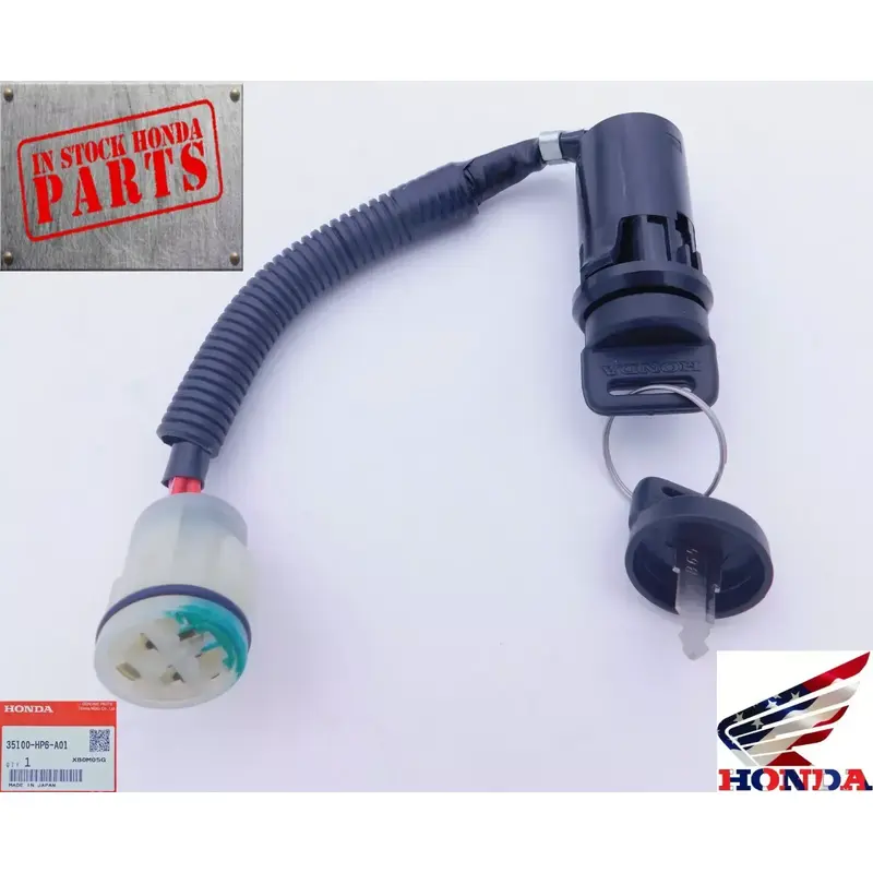 HONDA IGNITION SWITCH 2008-2009 TRX700XX SPORTRAX OEM GENUINE 35100-HP6-A01