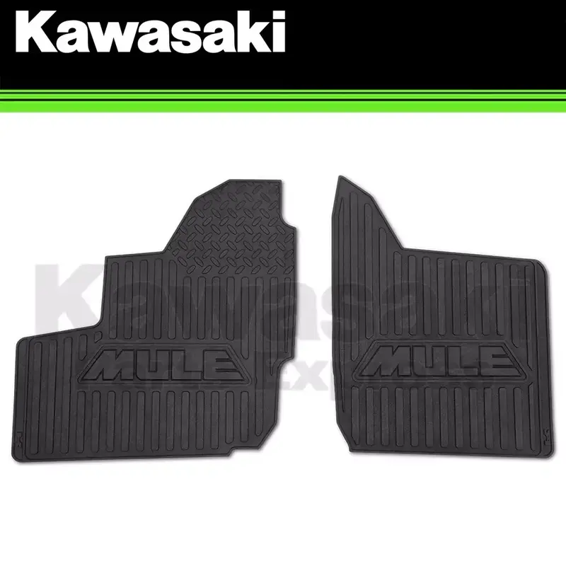 NEW 2019 - 2025 GENUINE KAWASAKI MULE PRO MX FLOOR MAT SET 99994-1187