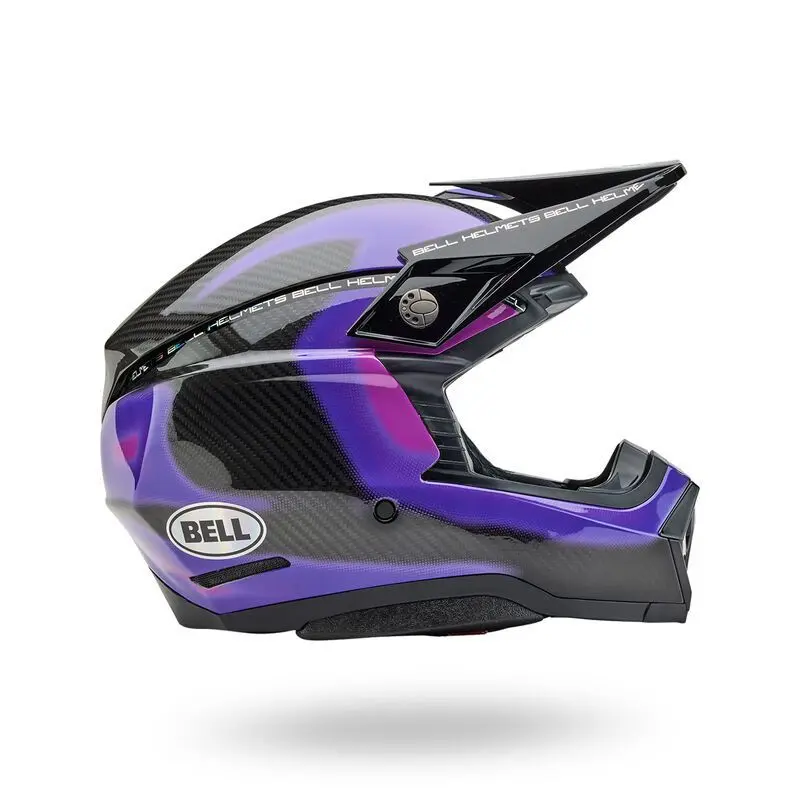 Bell Moto-10 Spherical Helmet - Flare Gloss Purple / Large