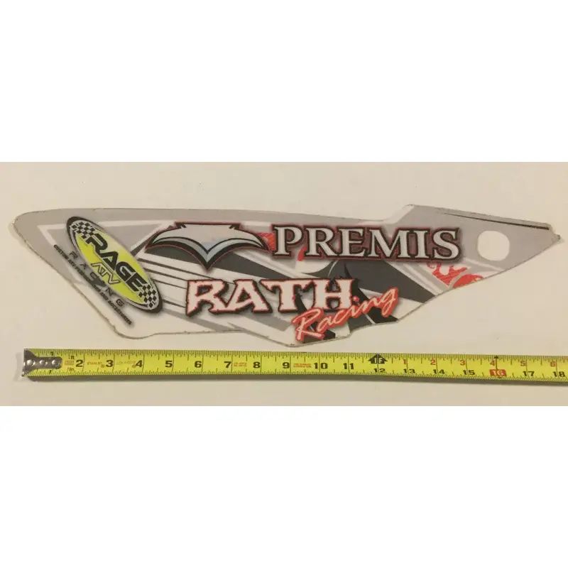 NEW! HONDA RAGE ATV RACING TANK SHROUD GRAPHICS MX DECAL FITS TRX450R ALL YEARS