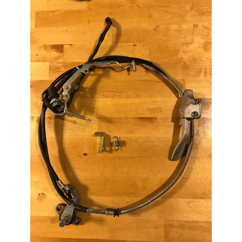 YFZ450 YAMAHA LEVER PARKING BRAKE CABLE SET YFZ 450 YFZ450R YFZ450X OEM 09-22