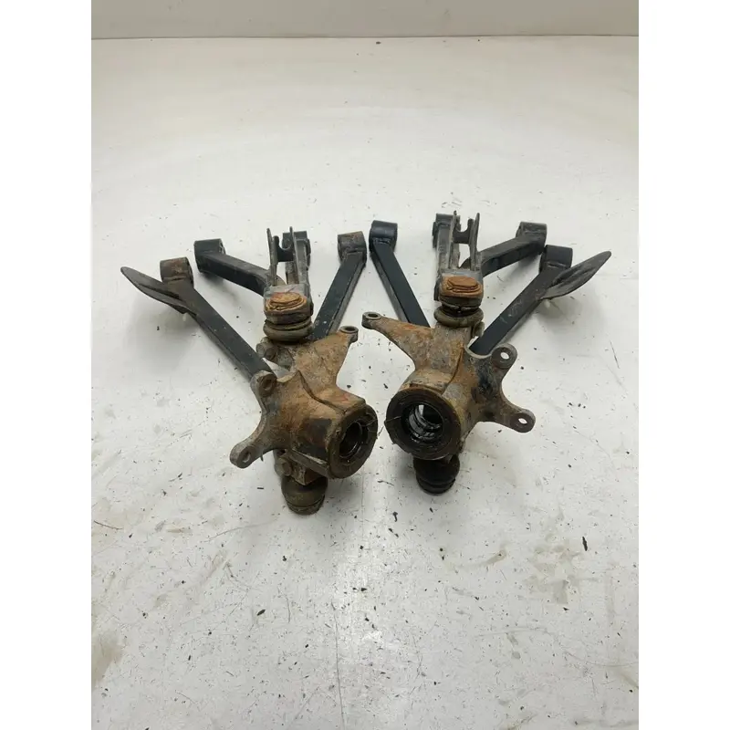 97 1997 Arctic Cat Bearcat 454 4x4 OEM Control Arms Hubs Knuckle