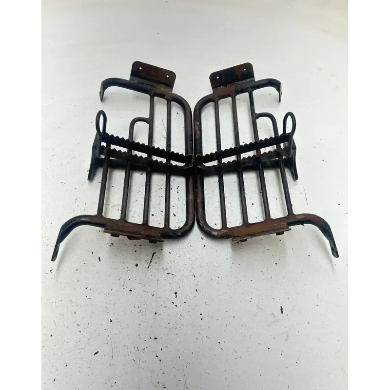 97 1997 Arctic Cat Bearcat 454 4x4 OEM GOOD Left Right Side Foot Peg Rest Well