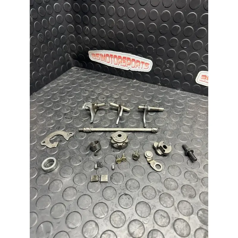 04-13 Yamaha yfz 450 bottom end transmission misc bolts gears Shift Forks Yfz450