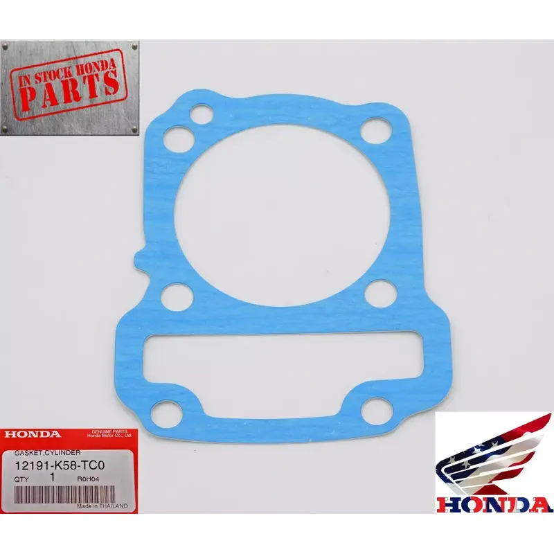 HONDA BASE GASKET 2021 Honda CRF110F  CYLINDER GASKET 12191-K58-TC0