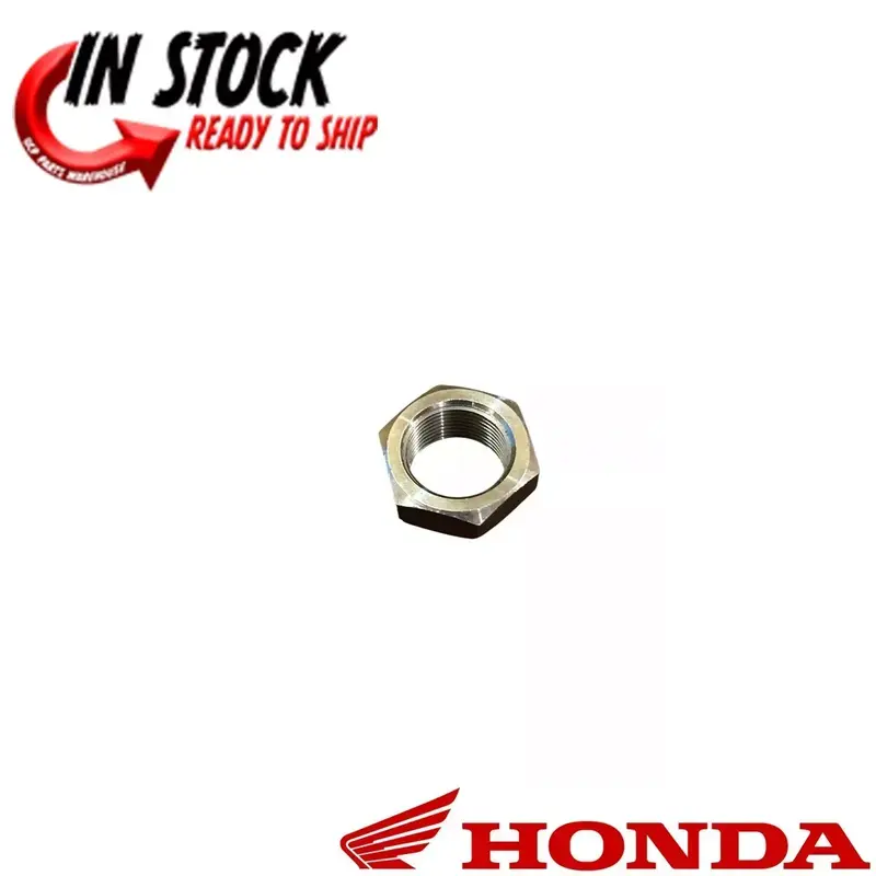 HONDA CLUTCH HUB LOCK NUT TRX 125M 200SX 200D 200 FAT CAT RECON, 250EX, 250X OEM