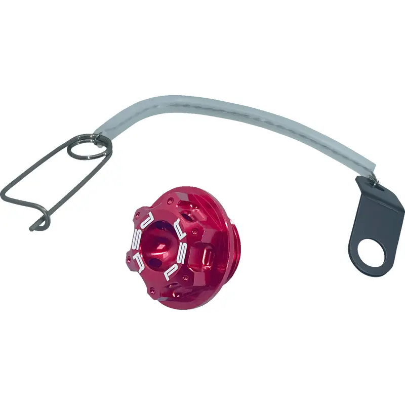 Psr Oil Cap Kit - Red - M20 x 1.5 Suzuki/Yamaha/Kawasaki/Aprilia