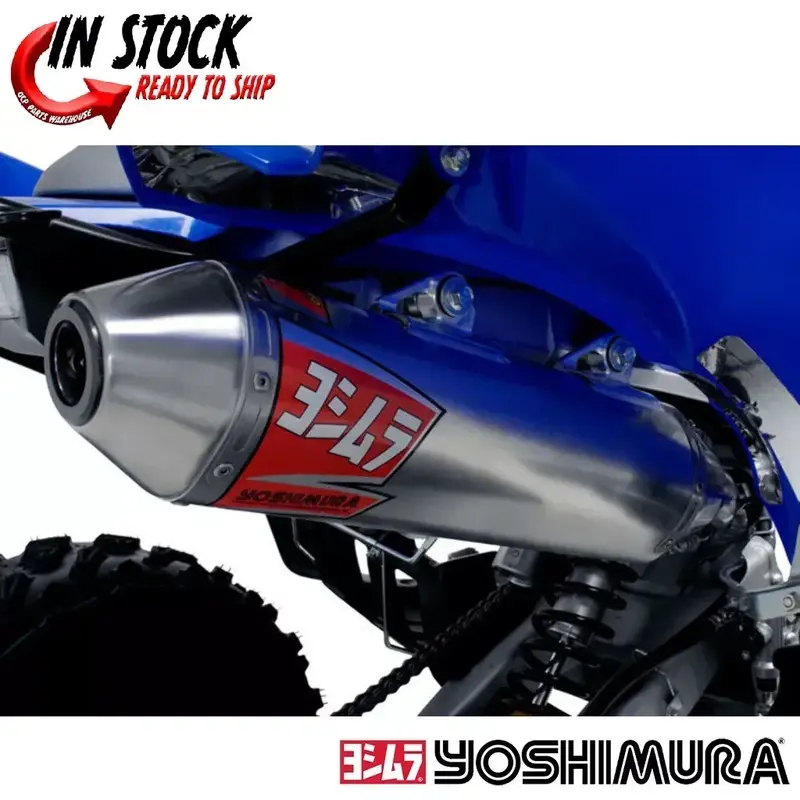 YOSHIMURA -RS-2 SLIP ON EXHAUST  SS-AL-SS YAMAHA RAPTOR 700 R SE 2006-2020