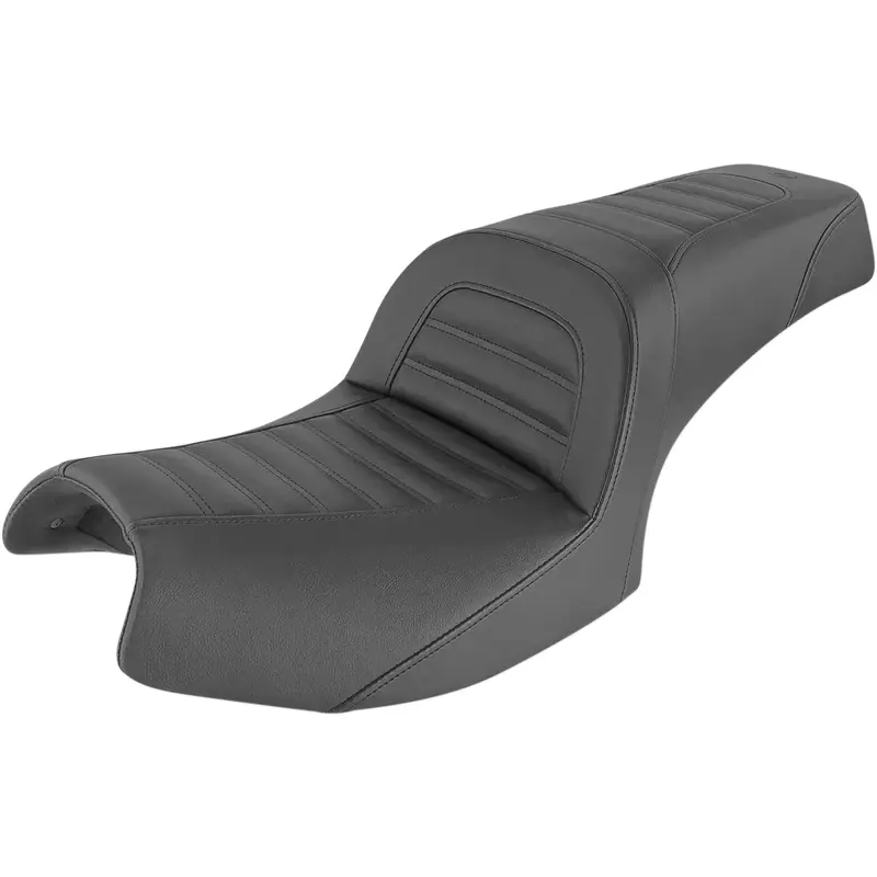 SADDLEMEN Slim Roll &amp; Pleat Fits Seat - Black - Indian I20-06-161