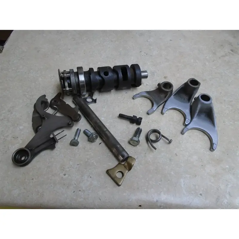 Honda 350 CB CB350-F CB350F Used Engine Shift Drum Forks 1973 SM232