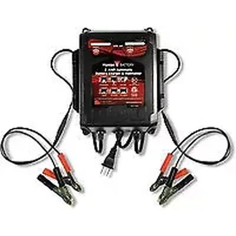 Yuasa YUA2AMPCH 6V/12V 2A/2Bank Battery Charger