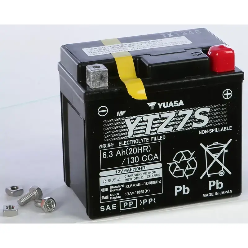 Yuasa YUAM727ZS Factory Activated Maintenance Free Battery