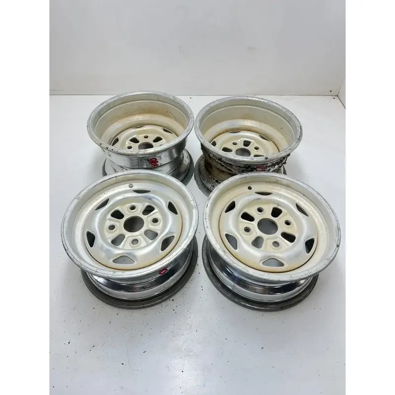 03 Honda Foreman 450 TRX450FM STRAIGHT! Rear Front Wheel Rim Rims ALUMINIUM!