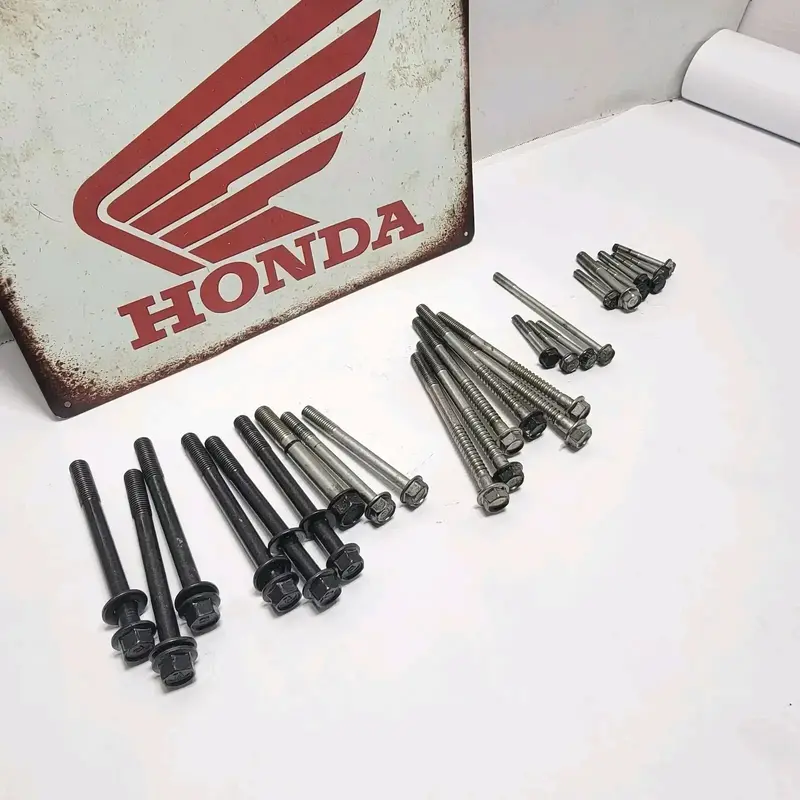 2015 2013-2015 HONDA CBR500R Crank Case Bolt Set Complete Crankcase Bolts