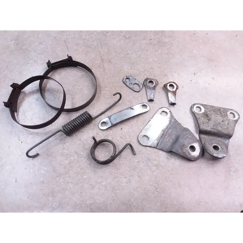 Kawasaki F7 Enduro 175 OEM Misc Frame Bracket Spring Clamp Lot 1974 VTG ANX-B202