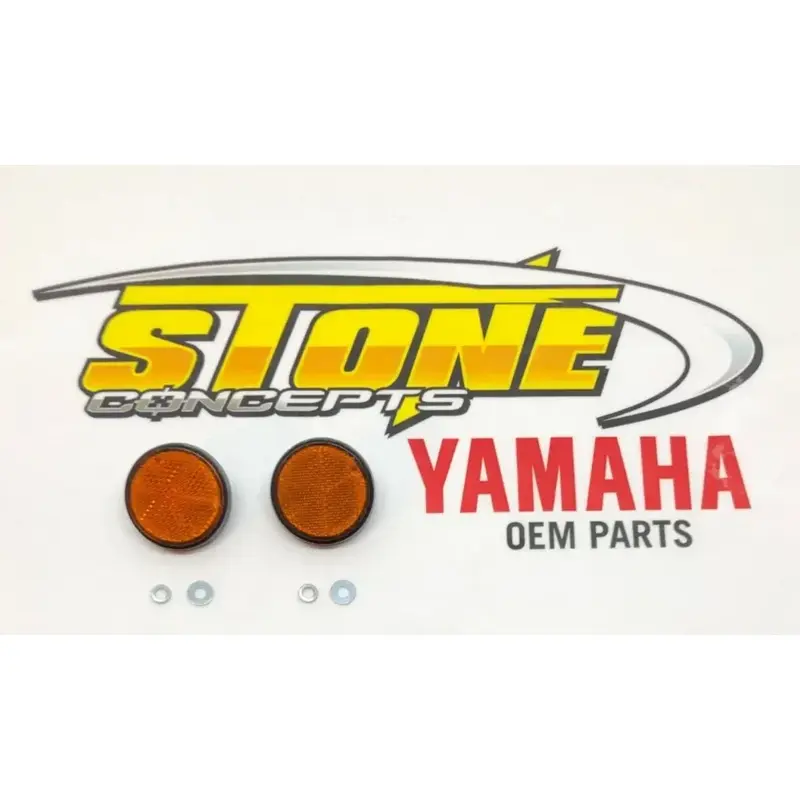 OEM Yamaha YFZ450R YFZ450X 2009-2025 Reflector Left Right Front Rear Set Of 2