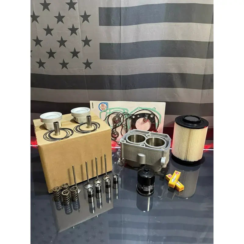 Polaris Ranger RZR 800 Top End Rebuild - Cylinder Pistons Valves Gaskets