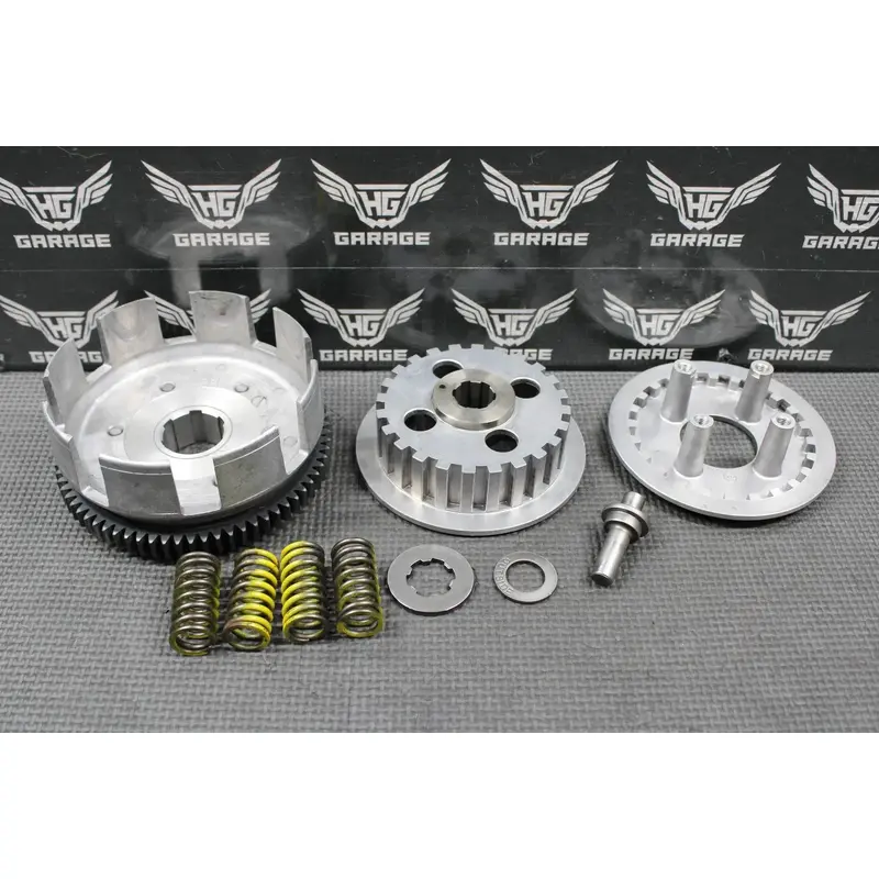 2002 HONDA 86-02 XR200R OEM CLUTCH BASKET HUB PRESSURE PLATE SET 22100-437-020