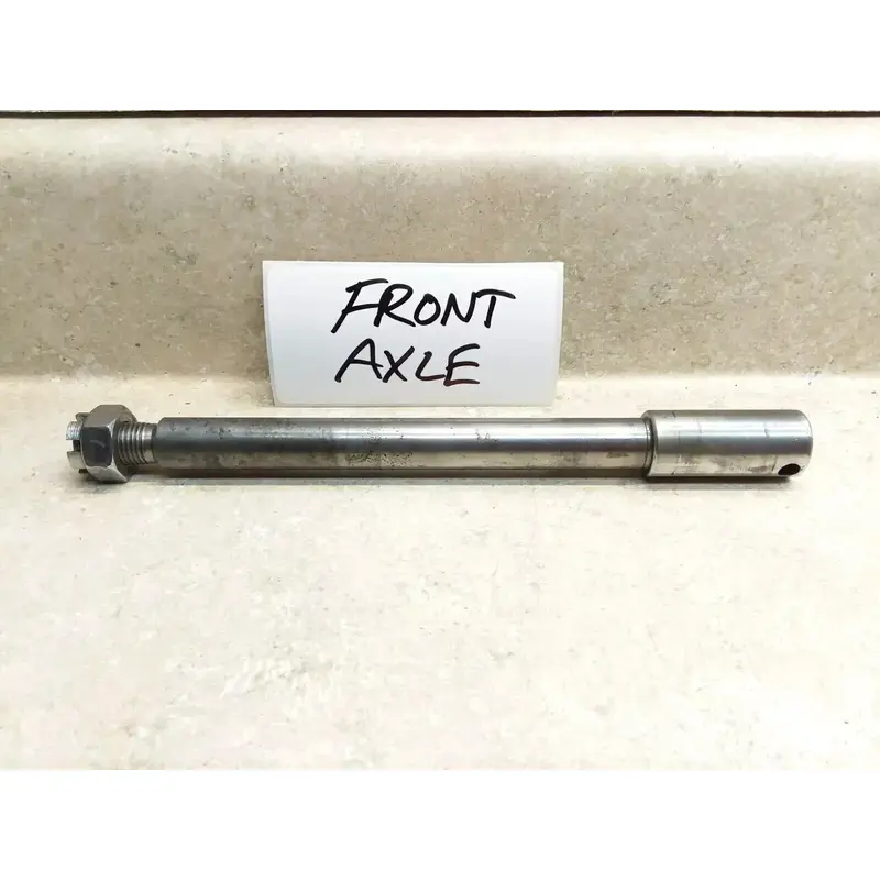 VTG 1970 Yamaha XS1 650 Front Wheel Axle & Nut PJ-14