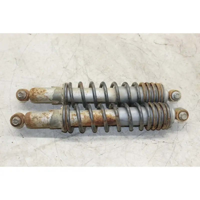 01 KAWASAKI MOJAVE 250 KSF250A FRONT RIGHT LEFT SHOCKS ABSORBERS SUSPENSION