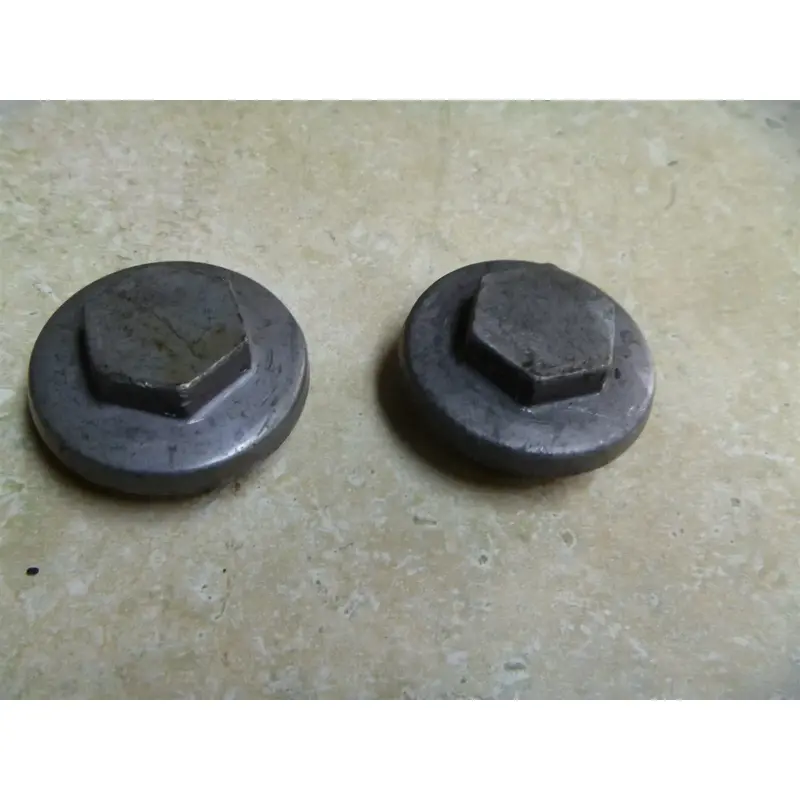 Honda 125 NX NX125 Used Engine Cylinder Head Caps Covers 1988 HB207