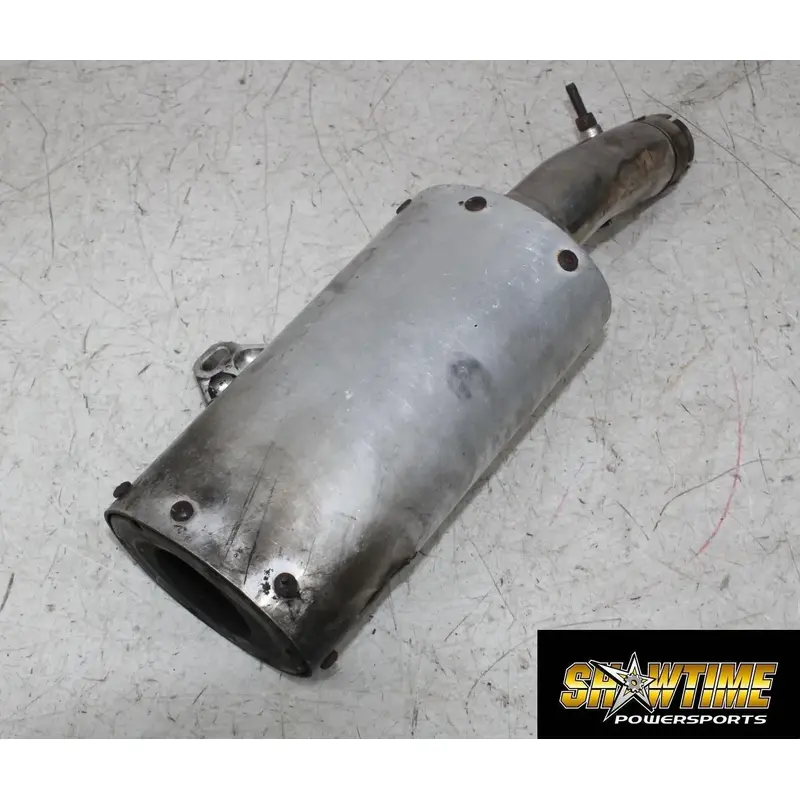 02 HONDA SPORTRAX 400 TRX400EX 2X4 EXHAUST PIPE MUFFLER SLIP ON CAN SILENCER
