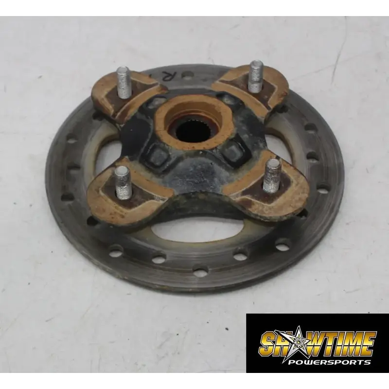 19 POLARIS RZR XP 1000 TURBO REAR BACK WHEEL RIGHT HUB ROTOR