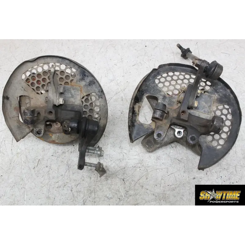 85-88 SUZUKI QUADSPORT 230 LT230S 2X4 FRONT STEERING KNUCKLES SPINDLES SET PAIR