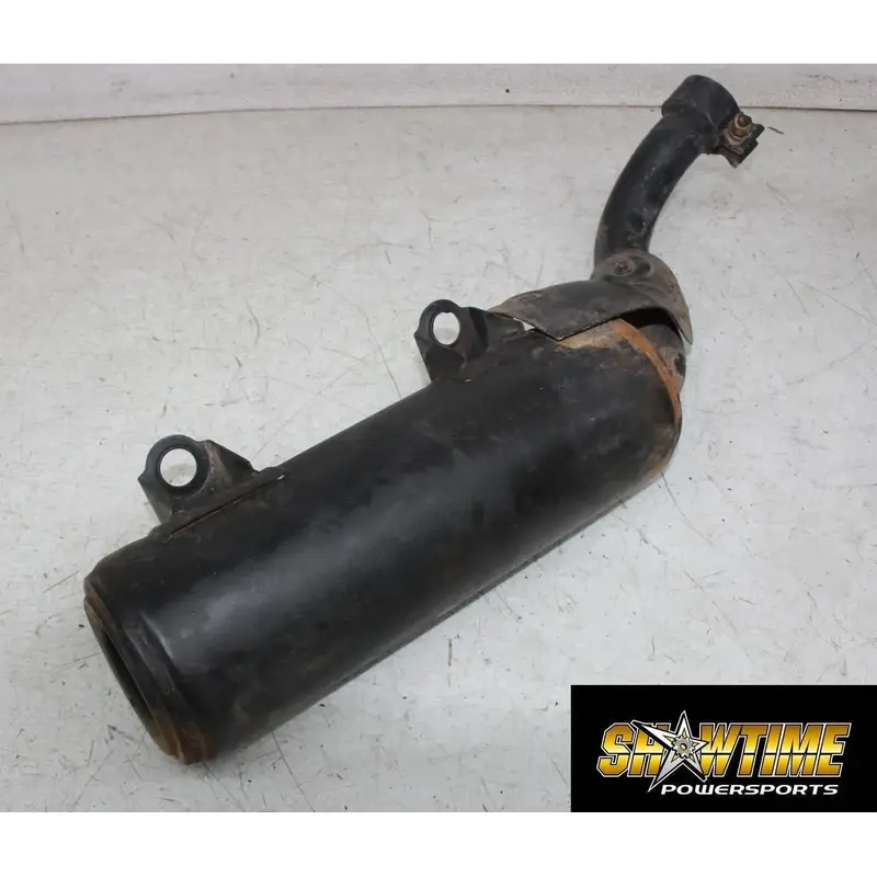03-07 POLARIS PREDATOR 500 EXHAUST PIPE MUFFLER SLIP ON CAN SILENCER