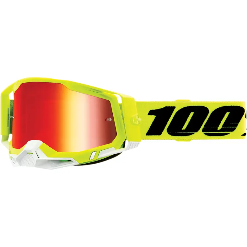 100% Racecraft 2 Goggles - Mirrored Lens - Closeout