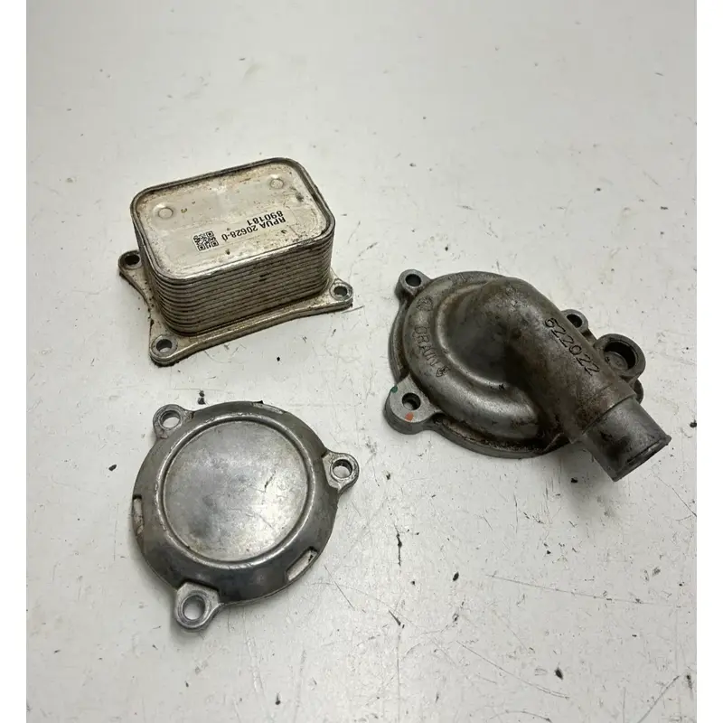 22 2022 Can-Am Maverick Sport 1000 Max OEM Oil Cooler Water Pump Cover Filter