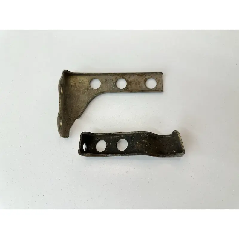 OEM 87-93 SUZUKI LT 230 E QUADRUNNER REAR FENDER SUPPORT BRACKETS BRACES MOUNTS