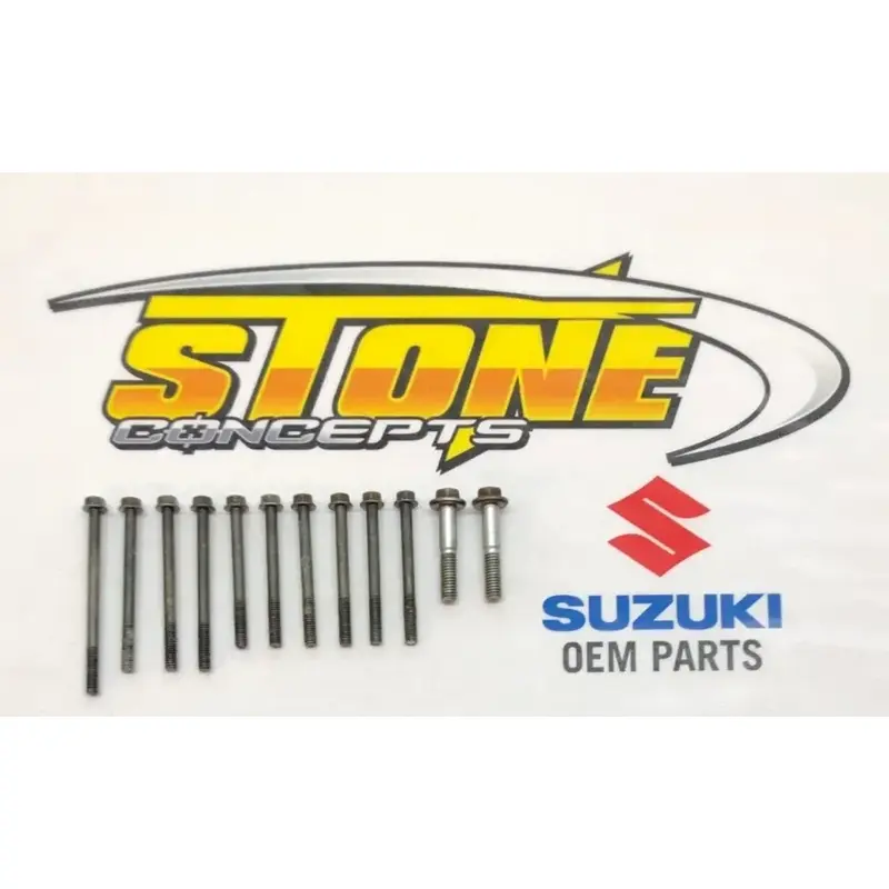OEM Suzuki LTR450 Engine Motor Crank Cases Crankcases Bolts Bolt Set 2006-2009