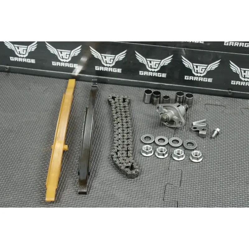 2006 HONDA CRF450R OEM CAM CHAIN CAMSHAFT TENSIONER GUIDES TOPEND HARDWARE